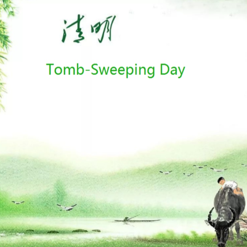 China Tomb-Sweeping Day Holiday Notice on April 2, 2020